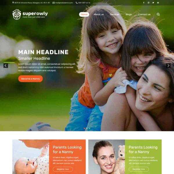 Theme WordPress trường học 12