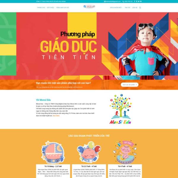 Theme WordPress edu 7