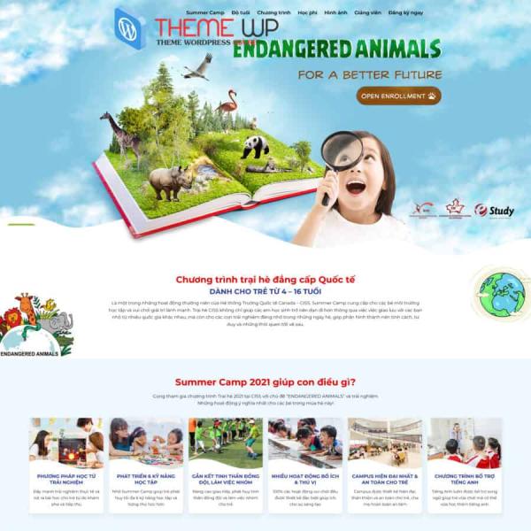 Theme WordPress edu 8