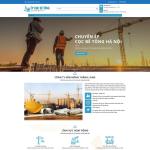 Theme WordPress công ty ép cọc bê tông
