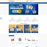 Theme WordPress công ty máy cắt cơ khí đẹp chuẩn SEO