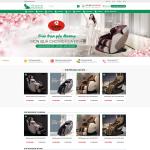 Theme WordPress bán ghế massage 3