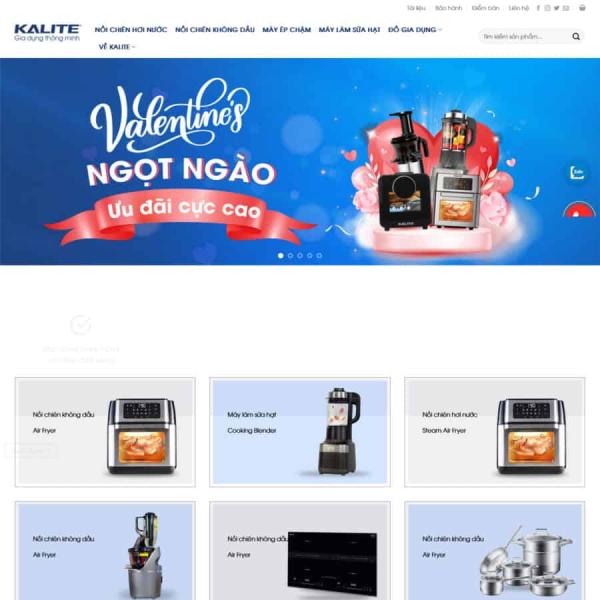 Theme WordPress bán gia dụng 2