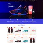 Theme WordPress shop giày 1
