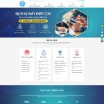 Theme WordPress dịch vụ làm giấy phép