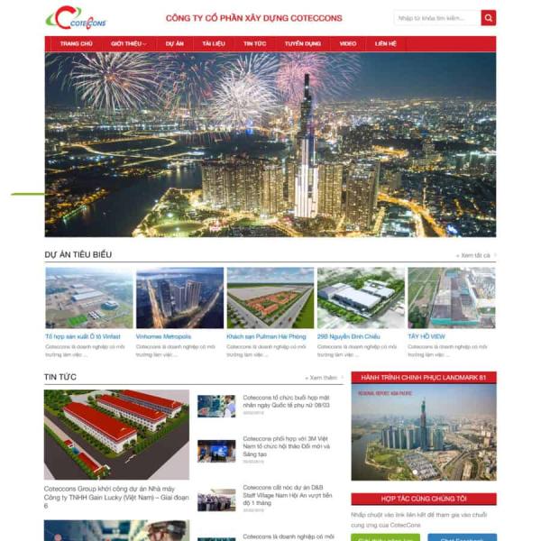 Theme WordPress giới thiệu công ty 3