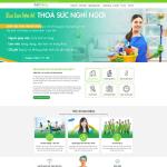Theme WordPress dịch vụ giúp việc nhà