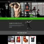 Theme WordPress gym store
