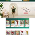 Theme WordPress bán hoa tươi 2 chuẩn đẹp