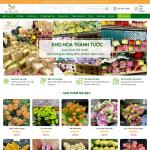 Theme WordPress shop hoa tươi đẹp