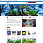 Theme WordPress bán cá cảnh, hồ cá, thủy sinh