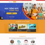 Theme WordPress lớp dạy học tiếng đức