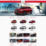 Theme WordPress bán xe ô tô Honda 2