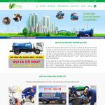Theme WordPress hút hầm cầu