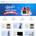 Theme WordPress bán đồ gia dụng nồi chiên không dầu