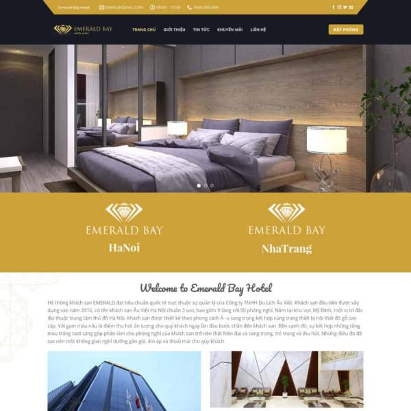 Theme WordPress khách sạn