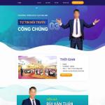 Theme WordPress lading pape khóa học 2