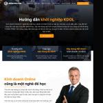 Theme WordPress khóa học kdol