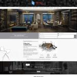 Theme WordPress kiến trúc nội thất 02