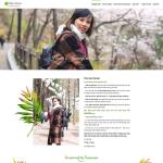 Landing page khóa học sức khỏe, đẹp, chuẩn SEO