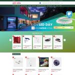 Theme WordPress bán đèn LED, thiết bị điện dân dụng