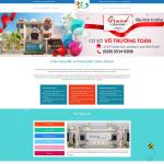 Theme WordPress trường mầm non 2