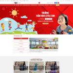 Theme WordPress trường mầm non