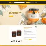 Theme WordPress bán mật ong 1
