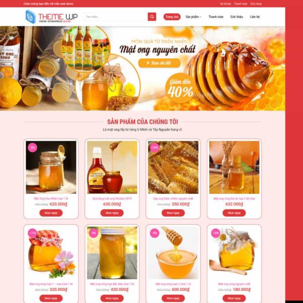 Theme WordPress bán mật ông 2