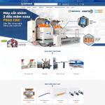 Theme WordPress máy cắt máy cơ khí 2
