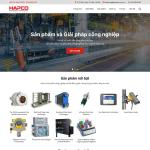 Theme WordPress máy công nghiệp