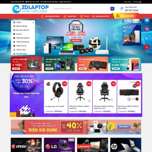 Theme WordPress máy tính 3