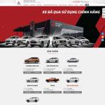 Theme WordPress bán xe misimishi 2