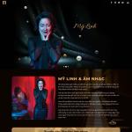 Theme WordPress giới thiệu ca sỹ