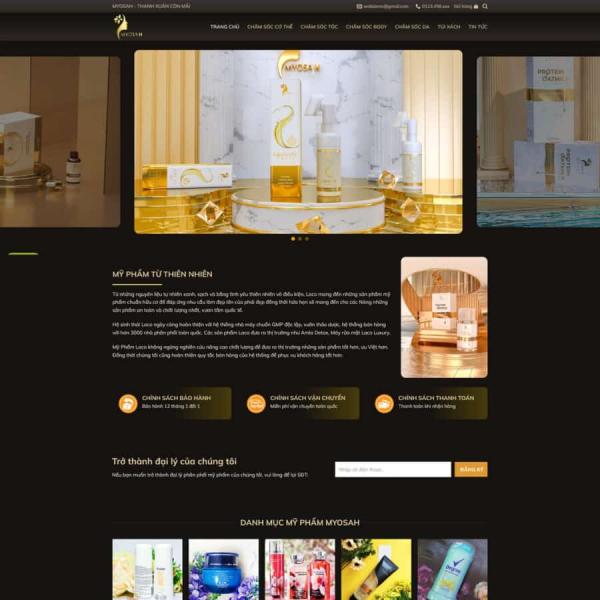 Theme WordPress bán mỹ phẩm 15