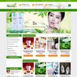 Theme WordPress shop mỹ phẩm 2