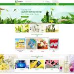 Theme WordPress shop mỹ phẩm 6