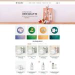 Theme WordPress shop mỹ phẩm đẹp