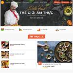 Theme WordPress nhà hàng 6