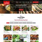 Theme WordPress nhà hàng đẹp