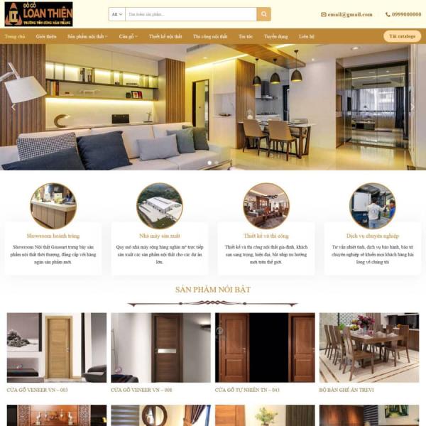 Theme WordPress nội thất 11
