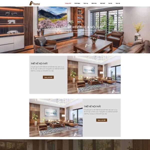 Theme WordPress công ty nội thất 12