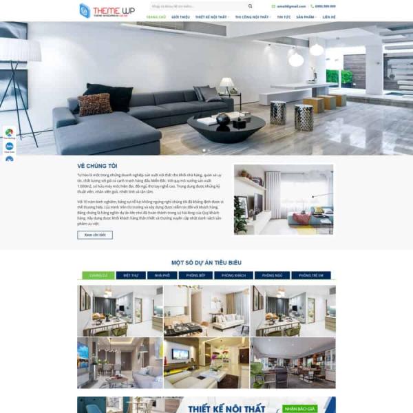 Theme WordPress bán nội thất 22