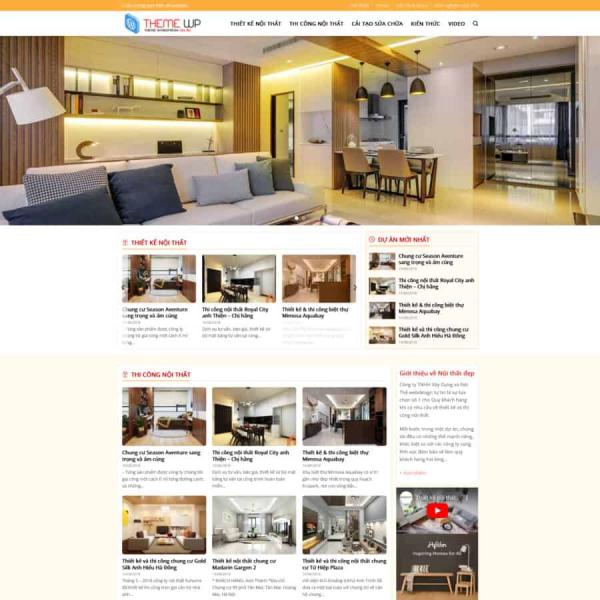 Theme WordPress nội thất 5
