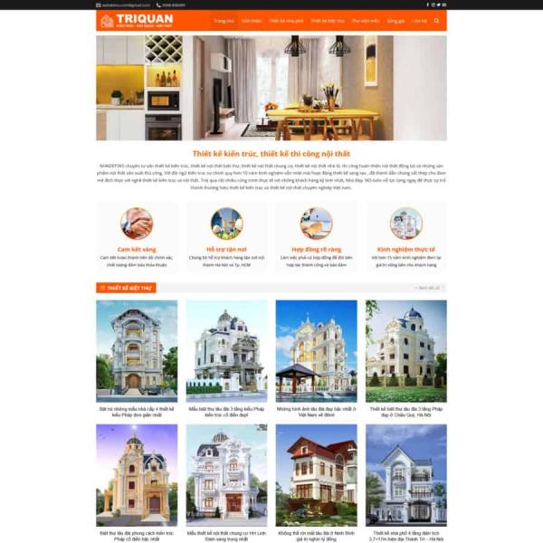 Theme WordPress nội thất 6
