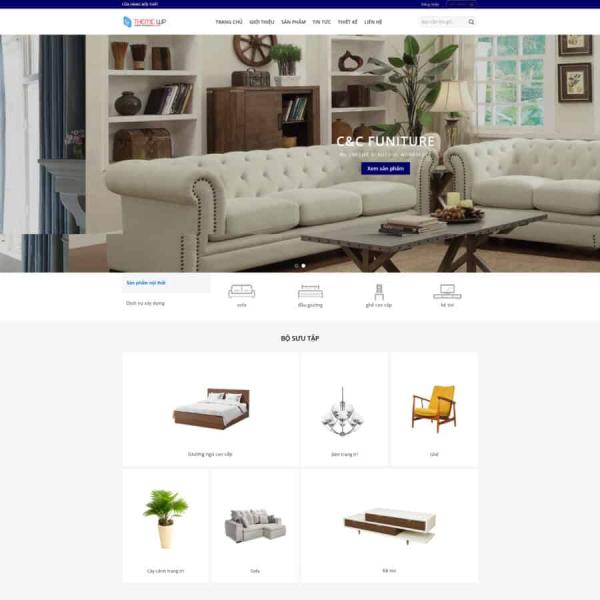 Theme WordPress nội thất 03
