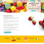 Theme WordPress nong sản trái cây