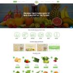 Theme WordPress nông sản 3