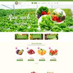 Theme WordPress bán nông sản