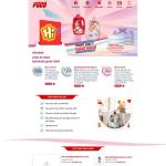 Theme WordPress shop bán nước giặt 2